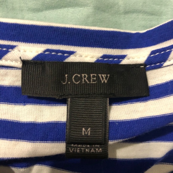 J Crew Stripped Top - Picture 2 of 2